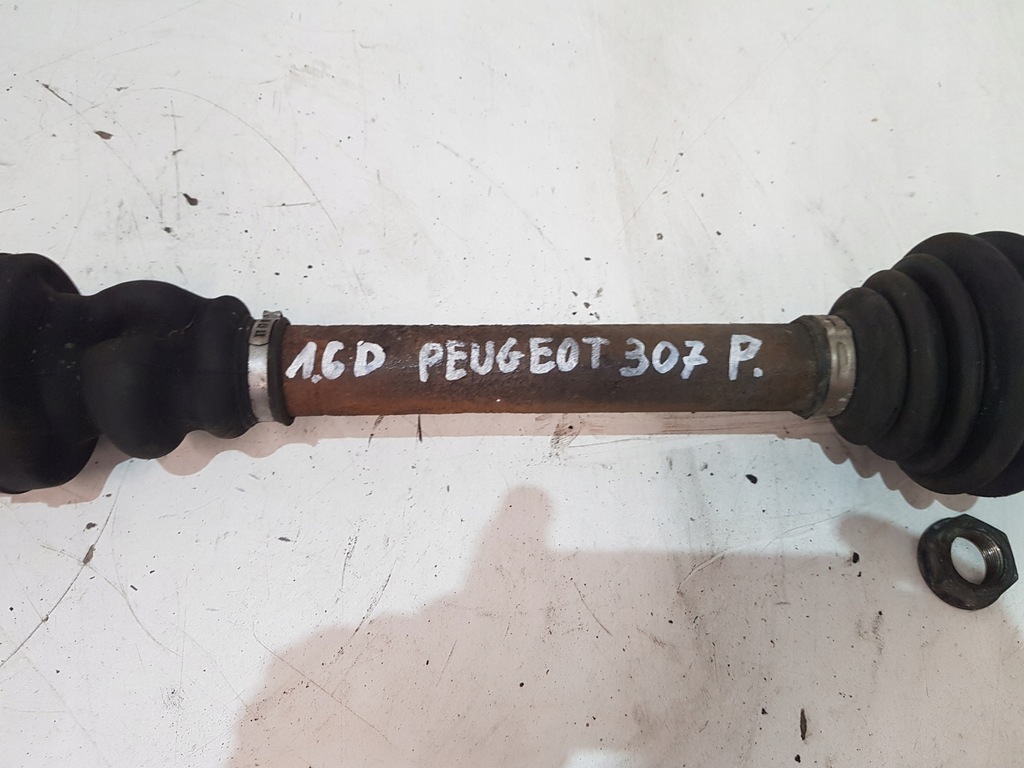 фото №10, Приводной вал правая citroen c4 i 1.4 16v 1.6 peugeot 307