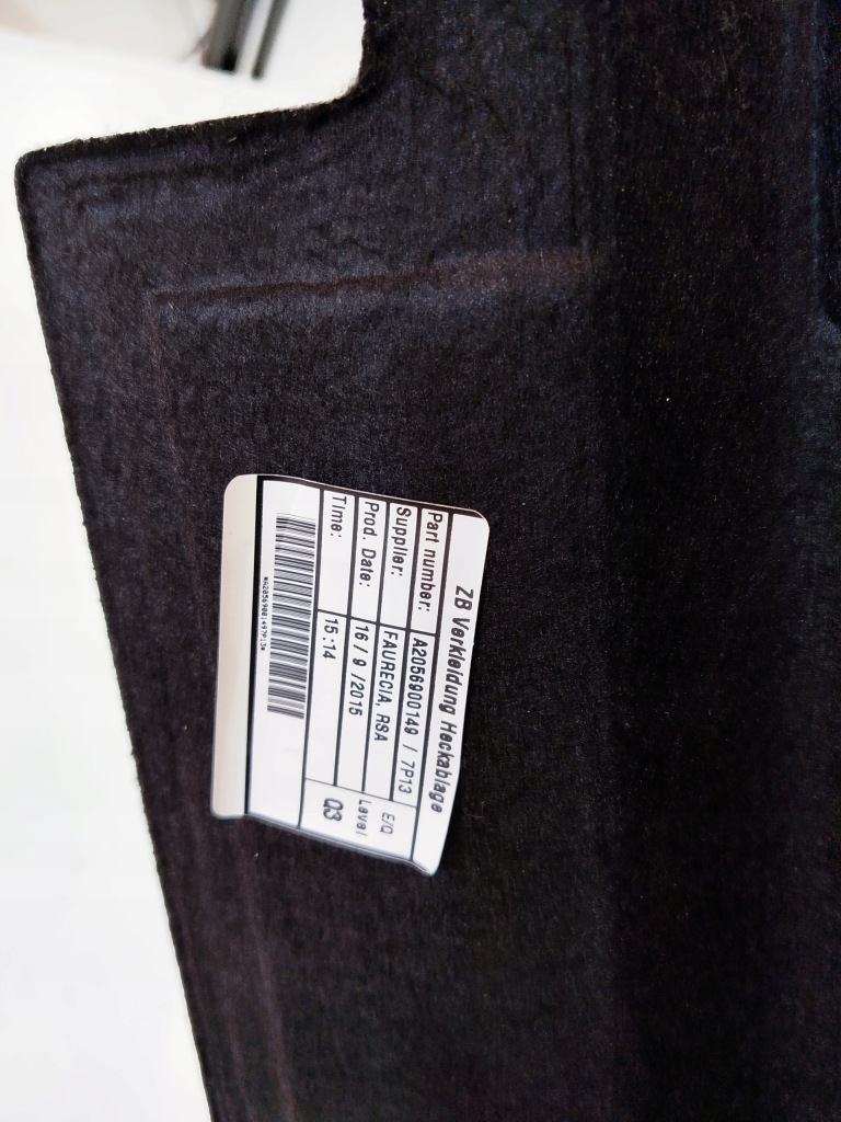 Полка багажника mercedes w205 седан a2056900149 в Украине