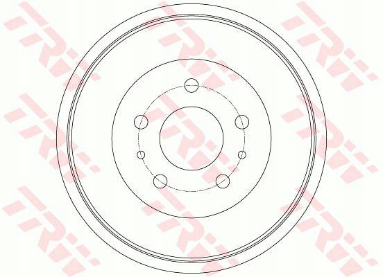 Купити Trw db4427 барабан гальмівний
