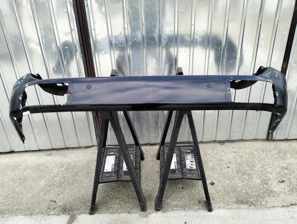 фото №12, Бампер задня задній mitsubishi pajero shogun sport i lata 1999-2006 колір x24