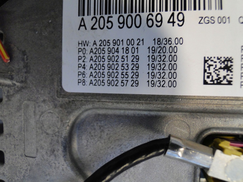 фото №9, Mercedes экран дисплей монитор приборы c w205 205 glc 253 x253 c253