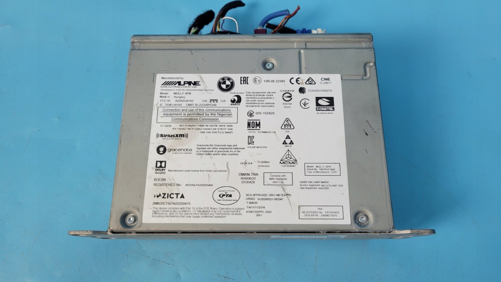 Bmw 2' f44 21r радио навигация alpine 5a47355 Доставка