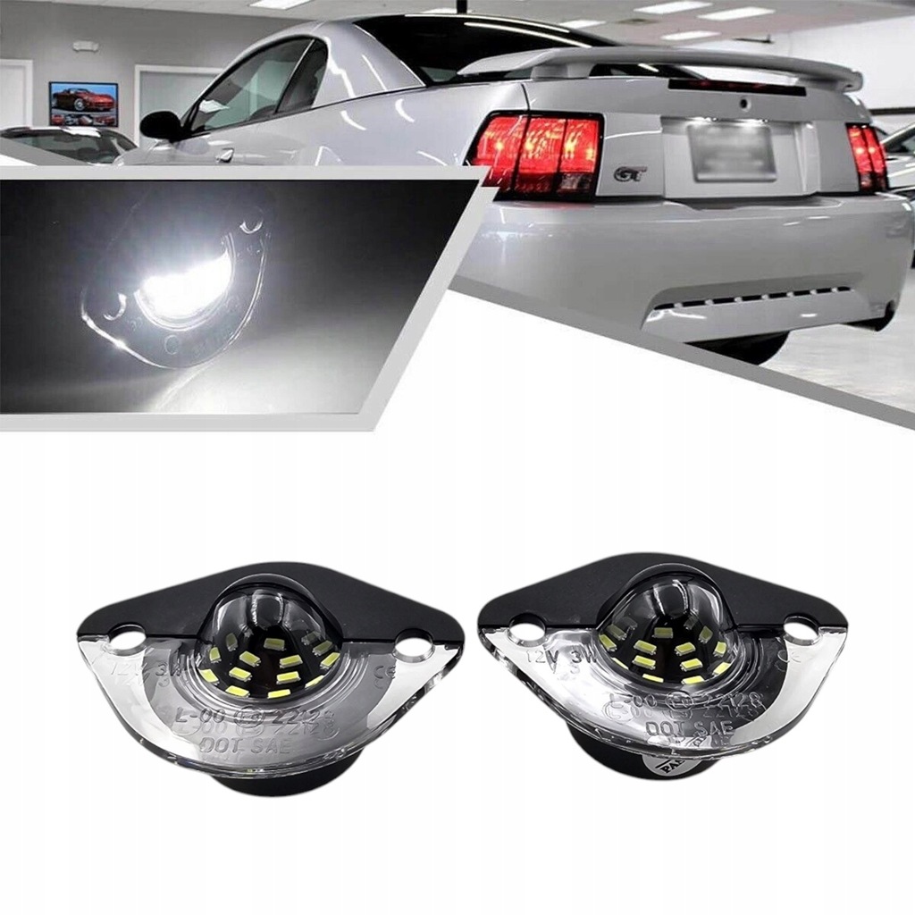 фото №1, Led освітлення підсвітка номерного знака ford mustang 1994-2004