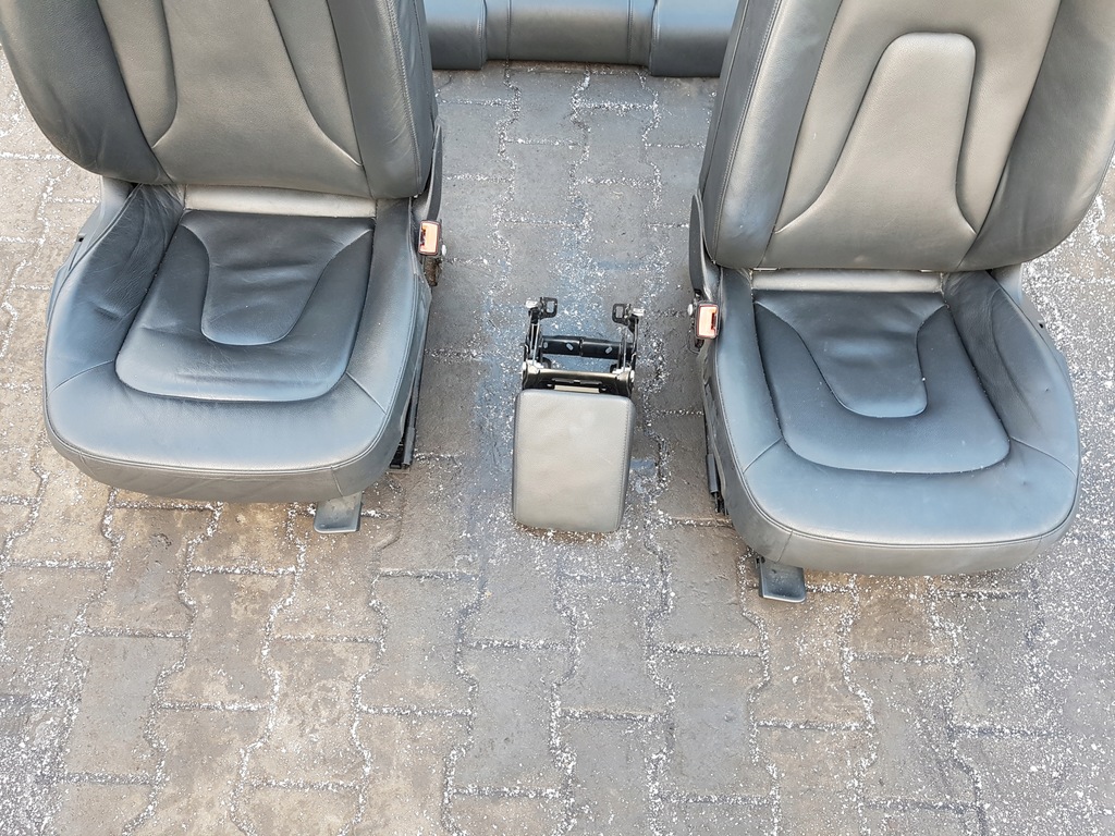 фото №6, Audi a4 b8 lift sedan сиденья заднее сиденье кожаный