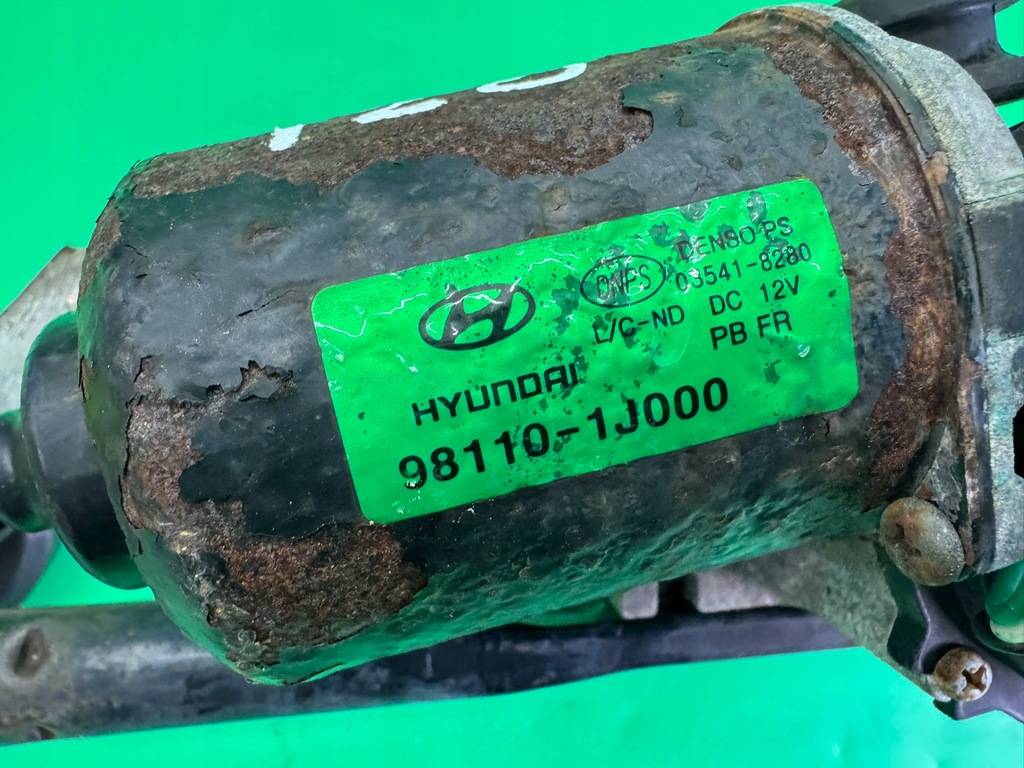 фото №12, Механизм моторчик дворник передних 98110-1j000 hyundai i20 i 08-14