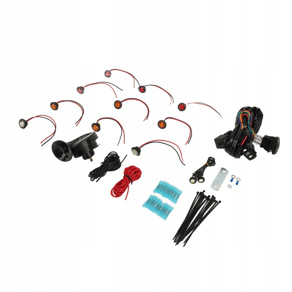 фото №12, Набір сигнал поворотник dc12v універсальний набір перемикачів