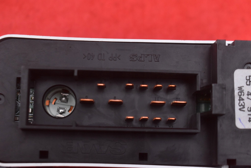 фото №7, Панель управление окон eu 5547914 saab 9-5 95 1 i 05-10