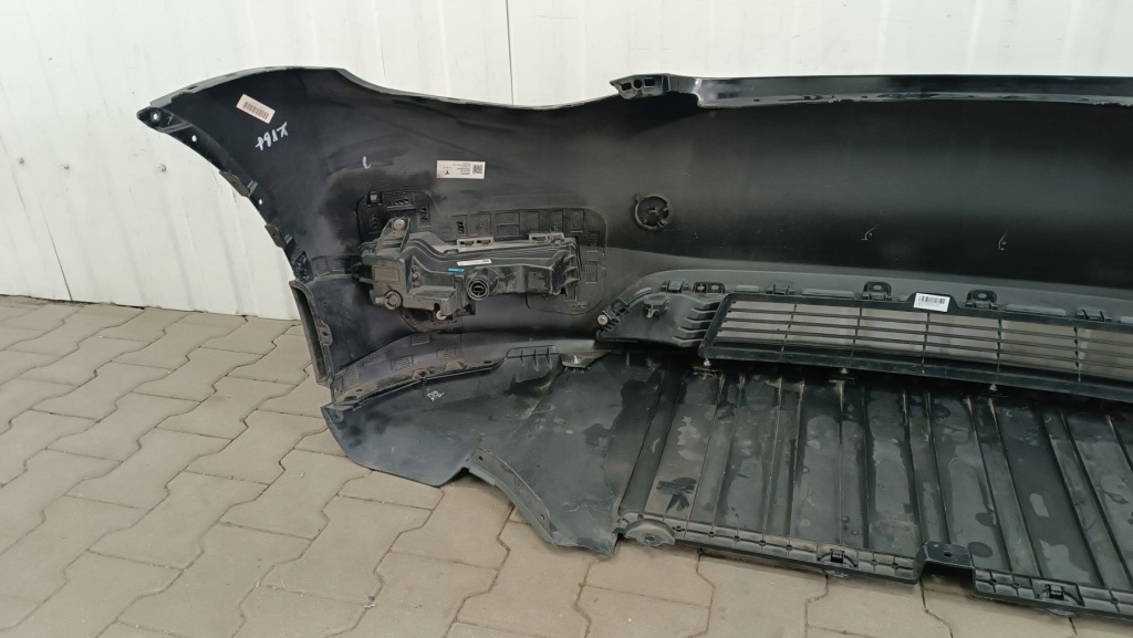 Бампер перед передний tesla model y 20- / drl x2 + защита Оригинал