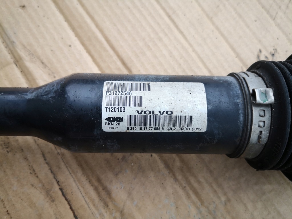фото №9, Приводной вал правая передняя volvo xc60 i 2.4 d3 d4 d5 p31272546