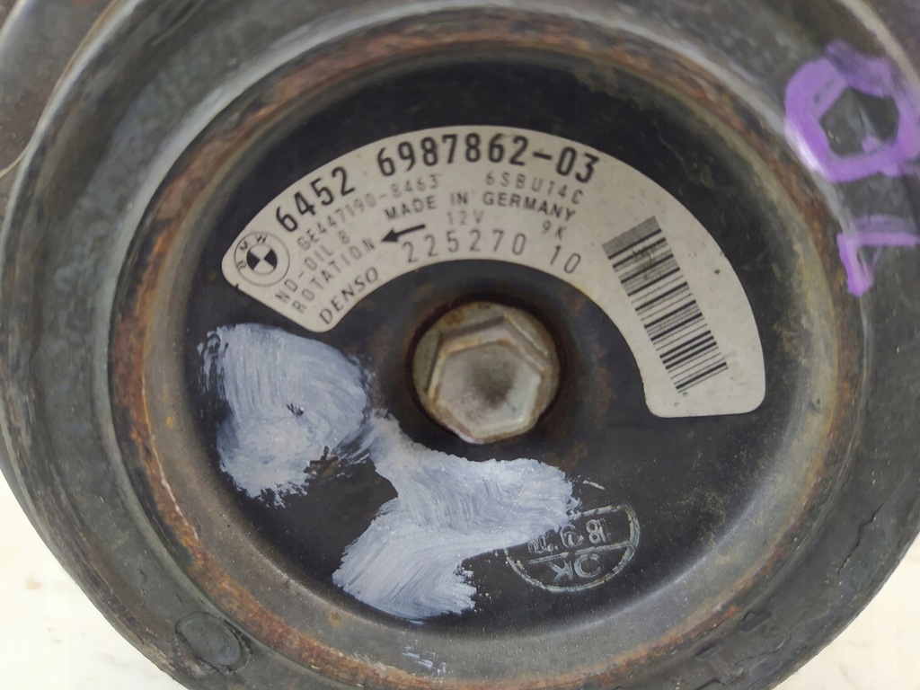 фото №5, Bmw e90 2.0d компресор кондиціонера 447260-1851