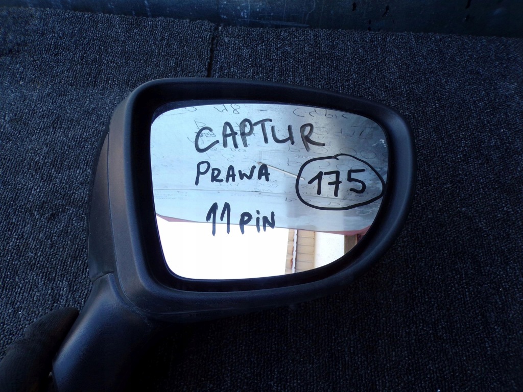 фото №4, Дзеркало праве renault captur lift 11 pin eu