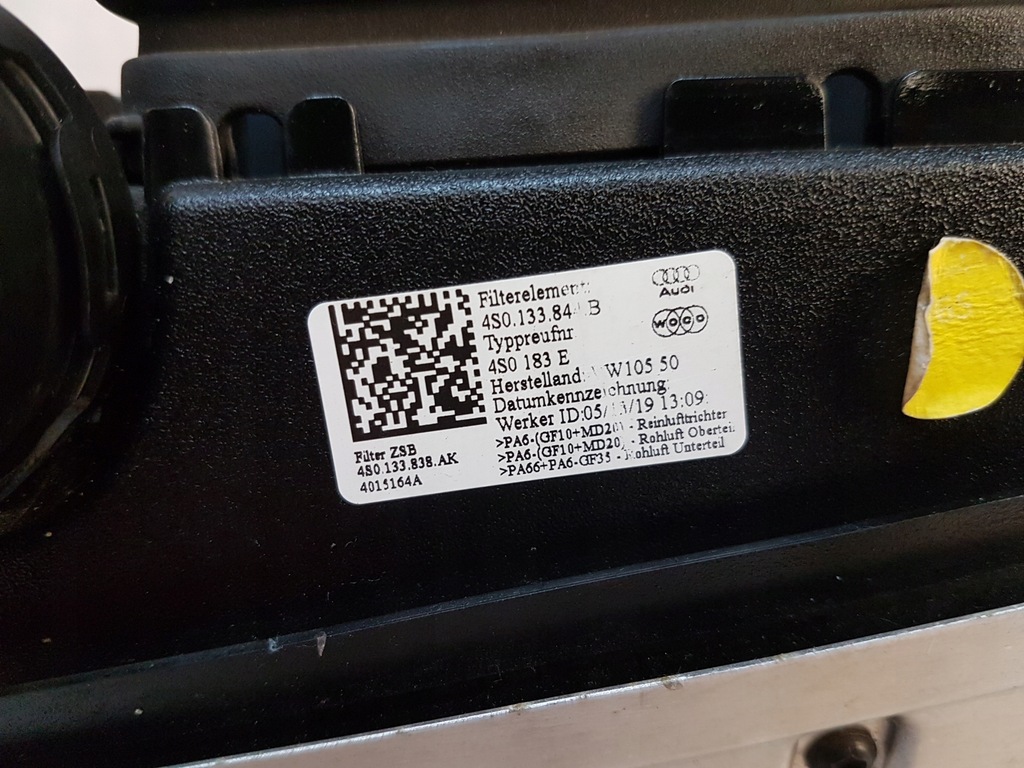 фото №16, Audi r8 4s 5.2 v10 fsi корпус фильтра 4s0133843b 4s0133844b