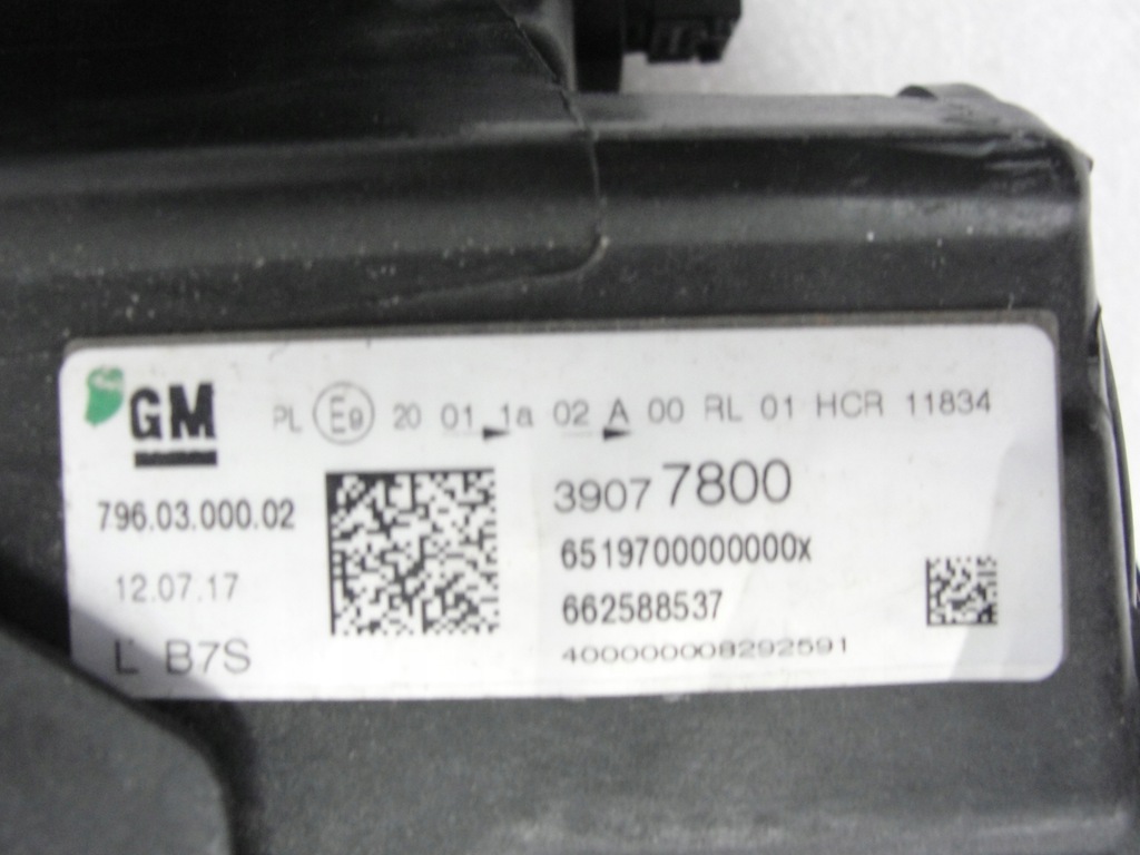 фото №9, Лампа перед левая opel astra k v 2015-19 39077800