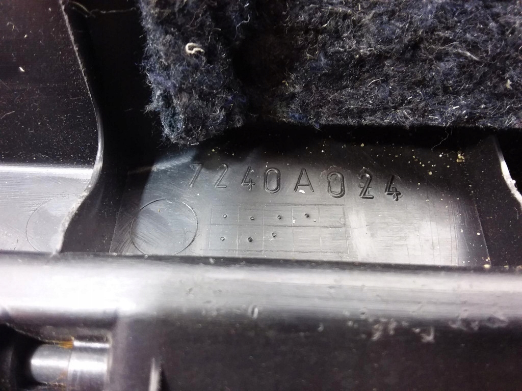 фото №4, Outlander ii защита крышки борта багажника 7240a024