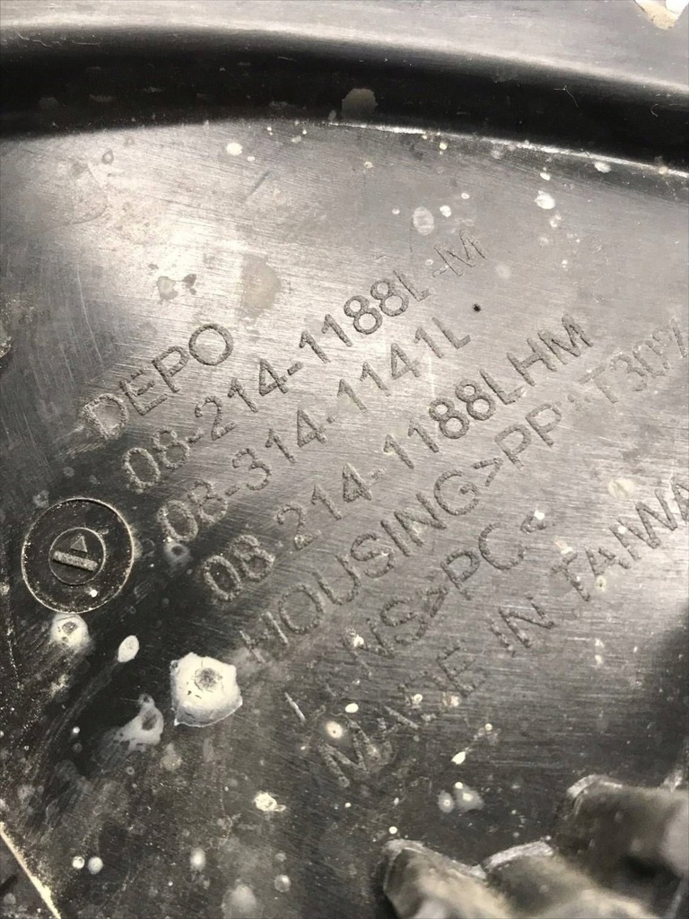 фото №11, Mitsubishi outlander ii 2 06-10 лампа перед левая