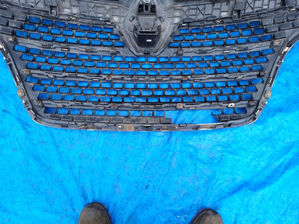 фото №11, Renault master iv | решётка радиатора решётка радиатора бампера перед хром lift 623109004r