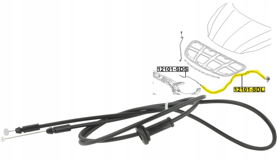 фото №3, Трос крышки капот kia cee'd 2012 -