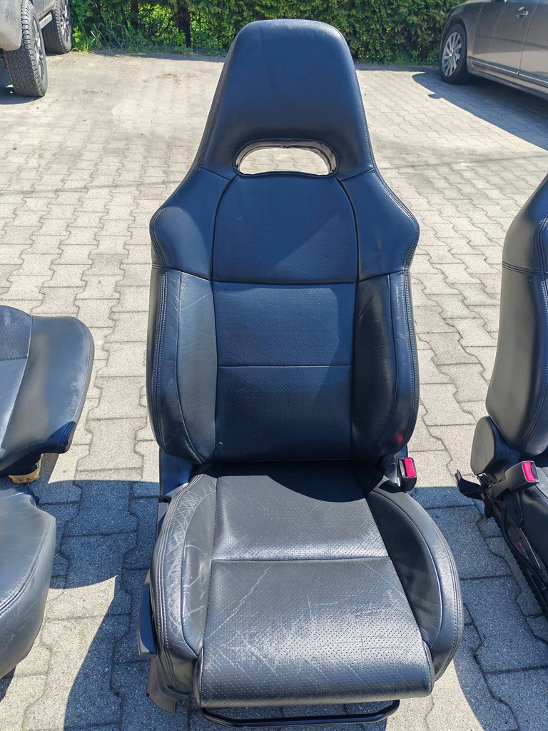 фото №8, Subaru impreza ii gd forester sg сиденья заднее сиденье обшивки комплект кожа