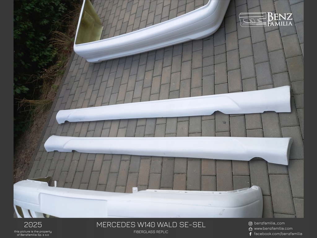 фото №9, Mercedes w140 wald pakiet/bodykit replika se/sel