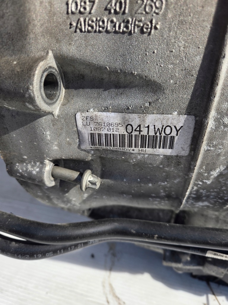 Коробка передач передач bmw f10 f11 535d n57s 7610695 Зі Шроту
