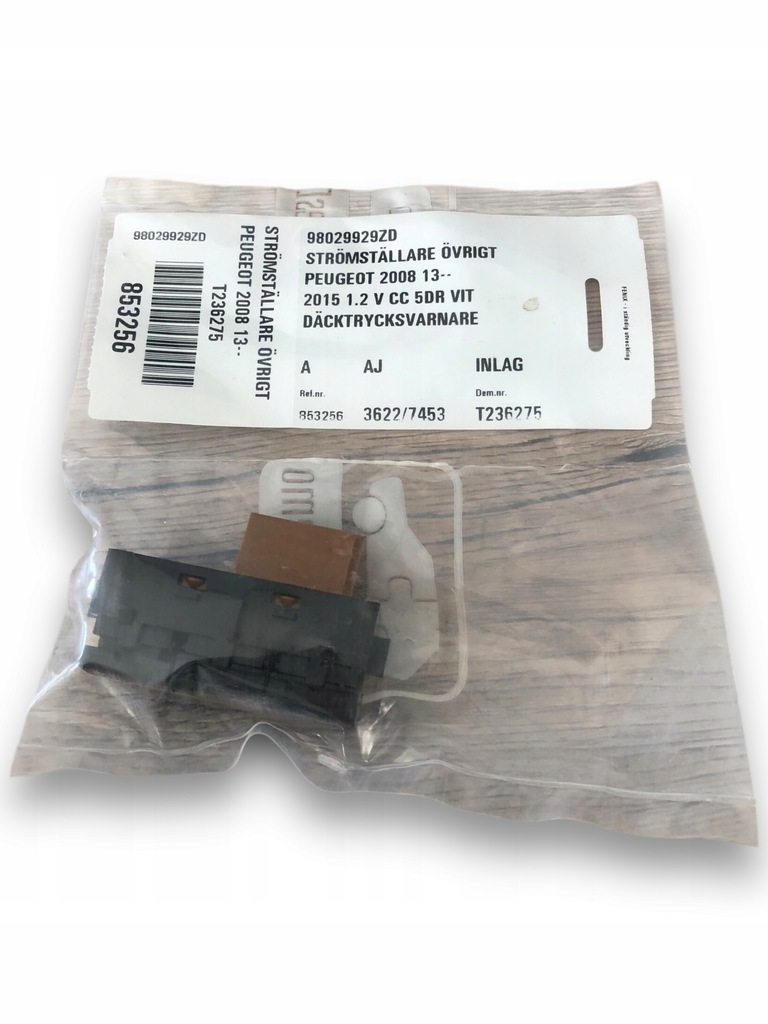 фото №1, Peugeot 2008 перемикач панель esp 98029929zd