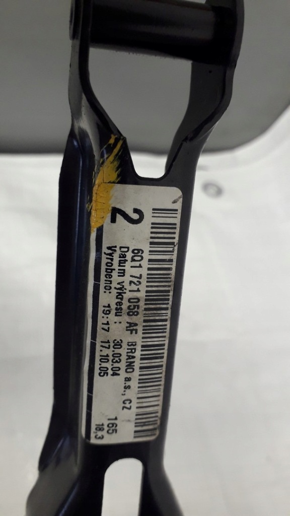 фото №8, Педаль тормоза 6q1721058af seat ibiza iii 6l 1.4tdi