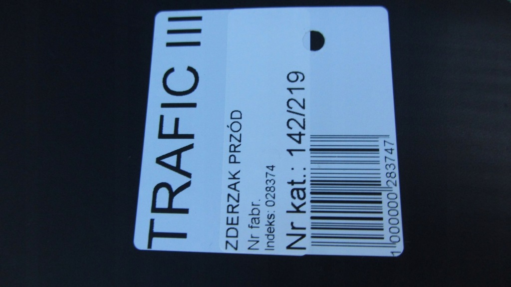 фото №15, Trafic iii vivaro b бампер перед 14-