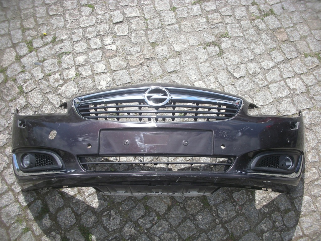 фото №1, Бампер передний opel insignia a 2013- lift решётка радиатора