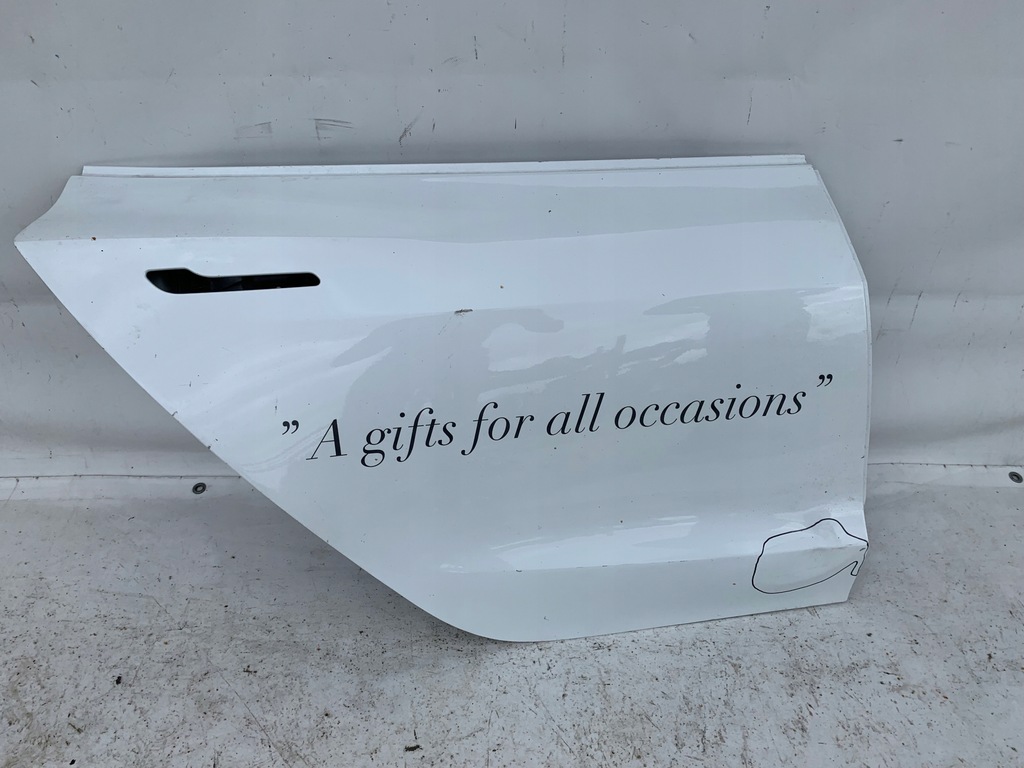 фото №1, Tesla 3 iii двері правий задня задні праве