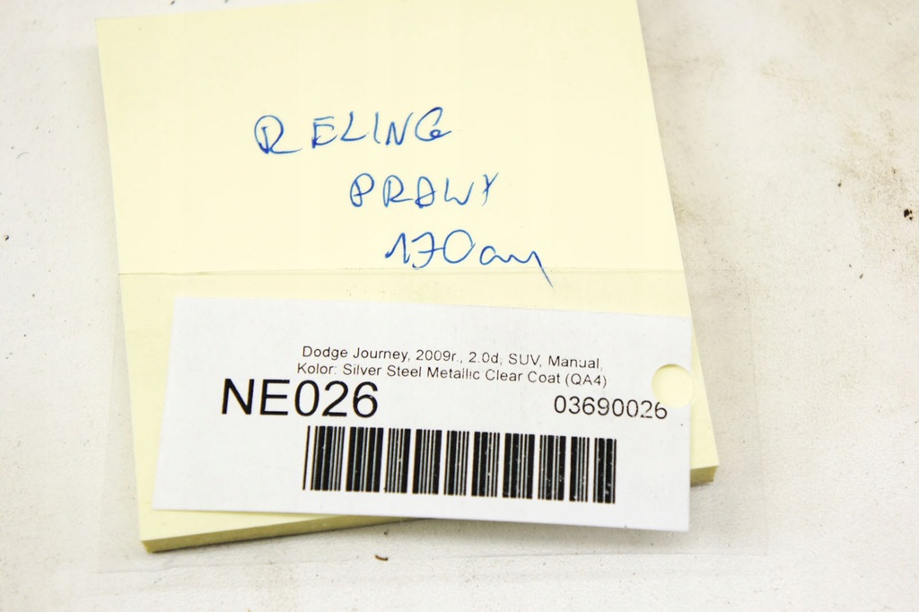 фото №5, Ne026 dodge journey i рейлінг даховий правий