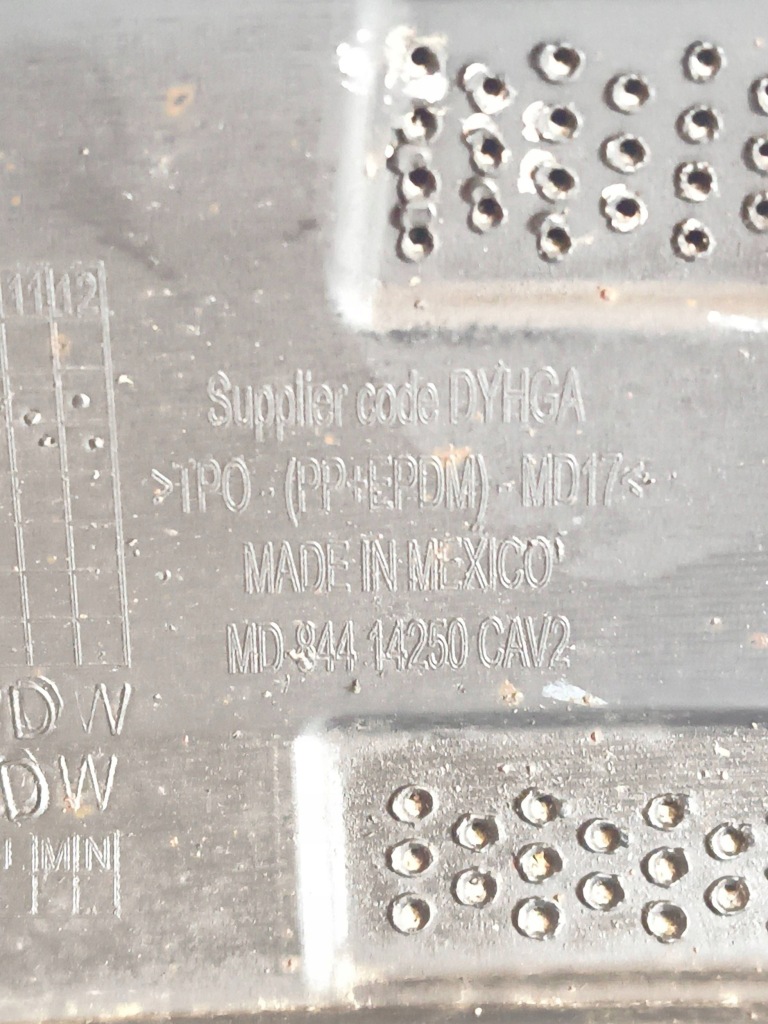 фото №7, Ford mustang mach e 20-25 молдинг крила ліва перед передня