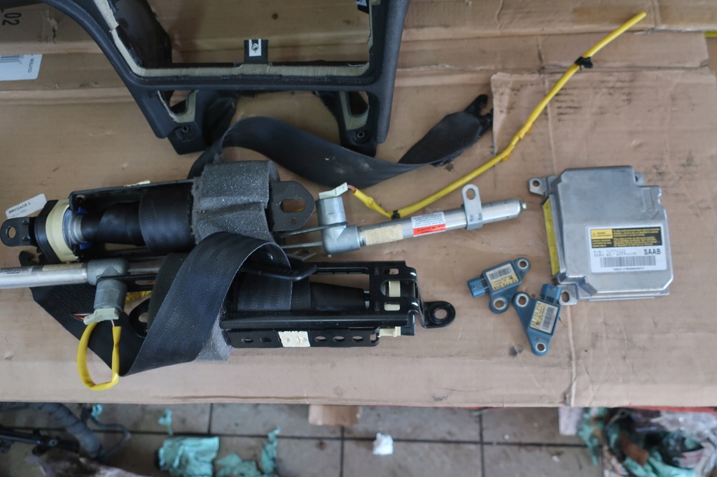 фото №8, Saab 9-5 95 lift консоль приборная панель приборная консоль europa 05-09r