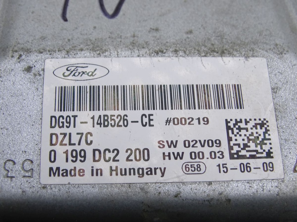 фото №3, Ford ranger iv 11- модуль запуск стоп