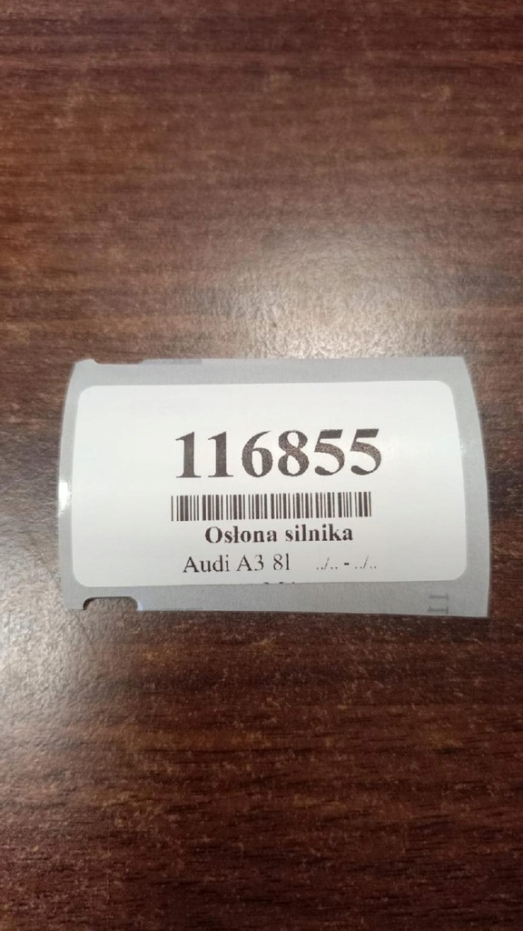 фото №12, Audi a3 8l 1.8 захист двигуна 06a103925j