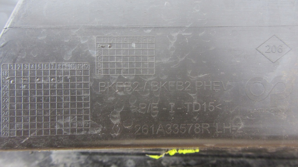 фото №12, Решітка ліва права бампера renault megane iv lift