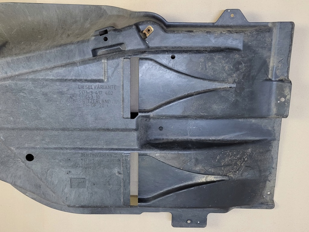 фото №8, Защита подвеска корпус нижняя плита левый задняя bmw x3 e83 оригинальный номер