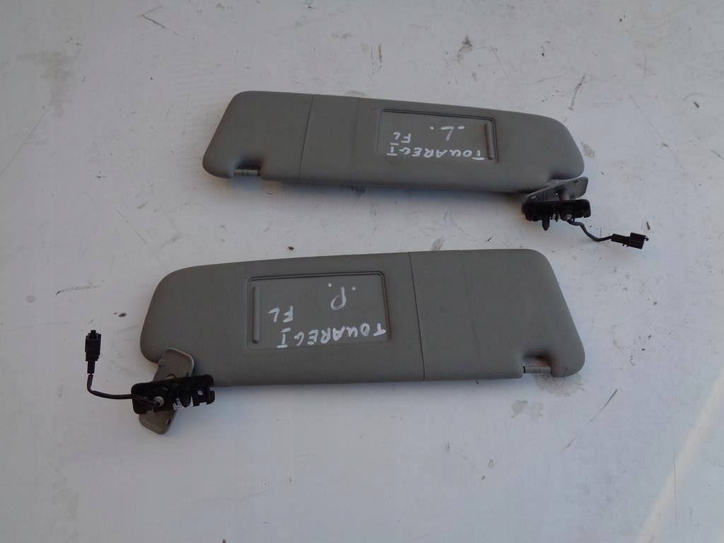 фото №1, Защита солнцезащитная левая vw touareg 7l i fl