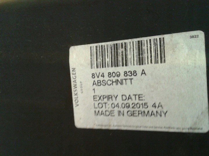 фото №6, Audi a3 2012 крыло правый задняя