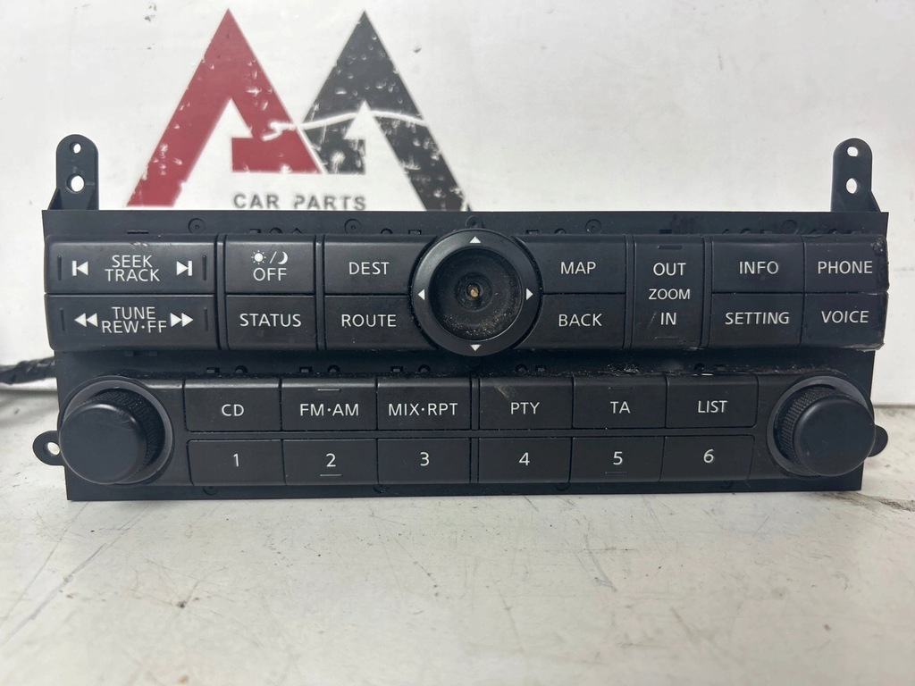 фото №3, Панель радіо nissan navara d40 pathfinder r51