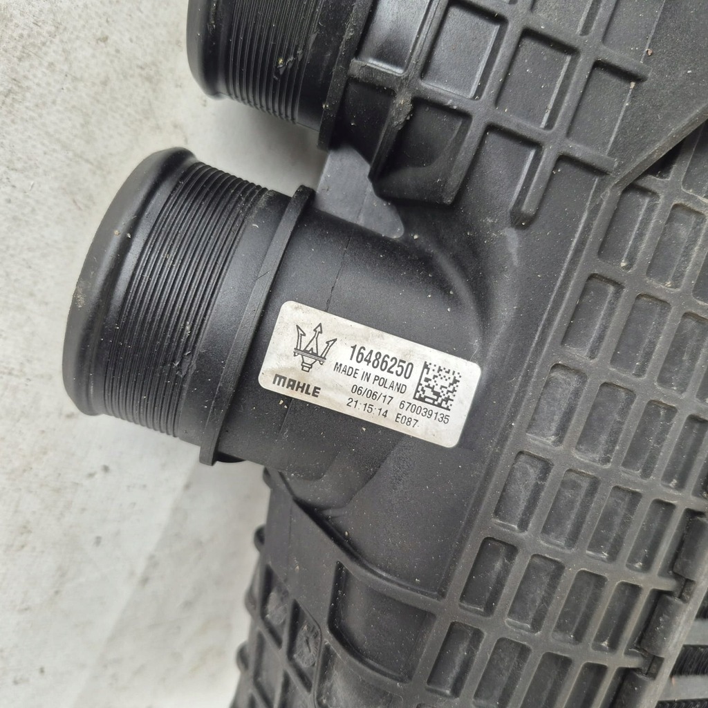 фото №12, Maserati levante ghibli радіатор wody кондиціонера інтеркулер 16474837