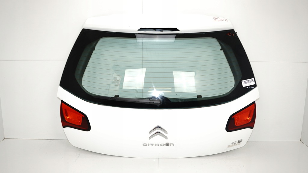 фото №1, Крышка багажника багажника задняя citroen c3 ii 09-12r ewp
