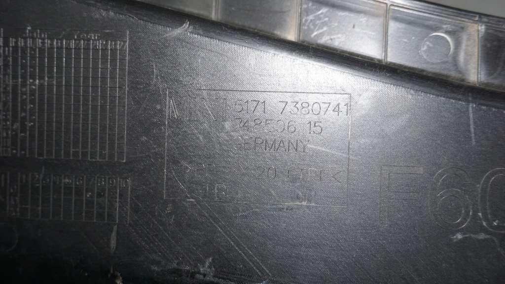 фото №9, Mini countryman f60 жабо нижние 51717380741