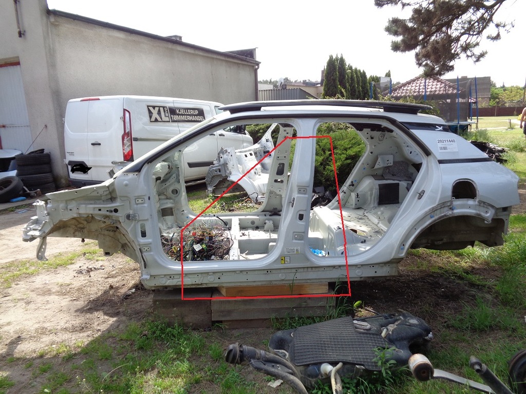 фото №1, Citroen c4 cactus efcd лівий блок двигуна поріг середній