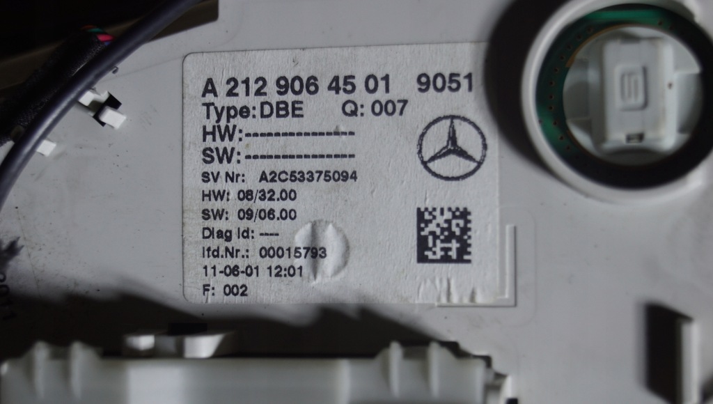 фото №10, Mercedes w212 лампа освещение кабины