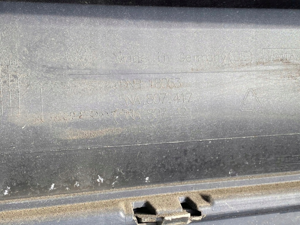 фото №7, Vw tiguan ii 2 5na бампер задняя задний 5na807417