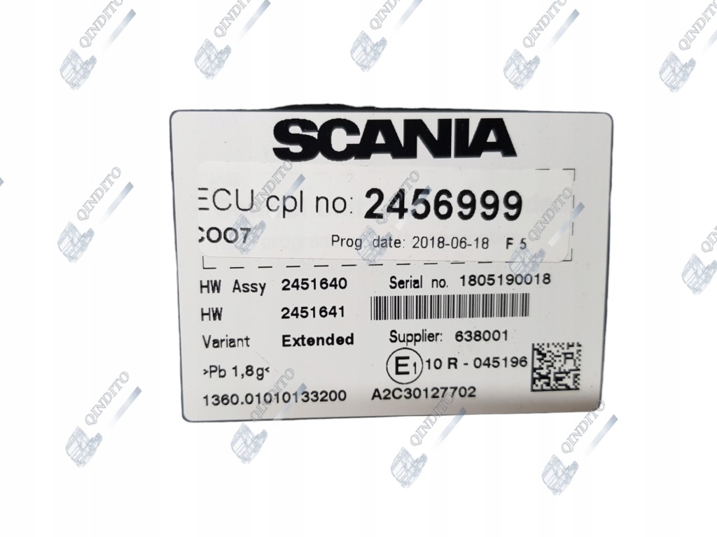 фото №2, Блок управления координатор ecu coo7 scania r