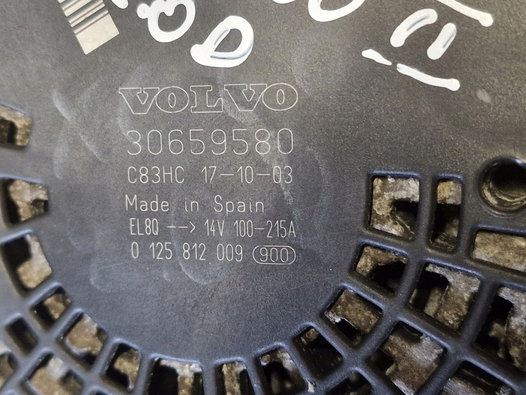 фото №5, Генератор volvo xc60 ii 2.0d 30659580