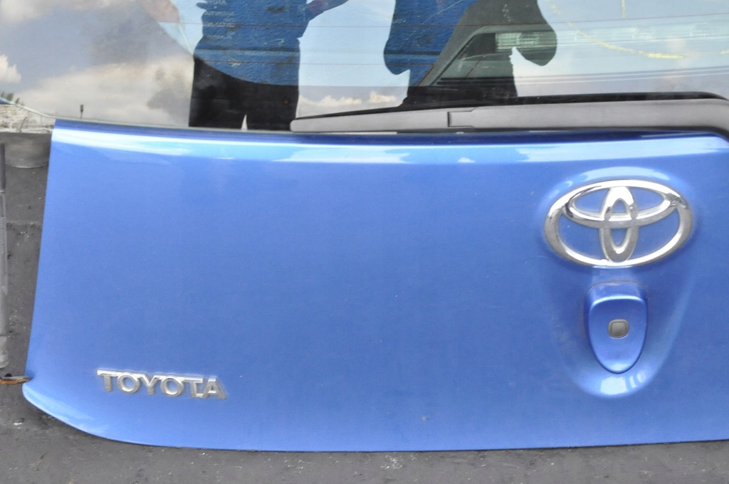 фото №5, Toyota iq крышка багажника багажника задняя задняя