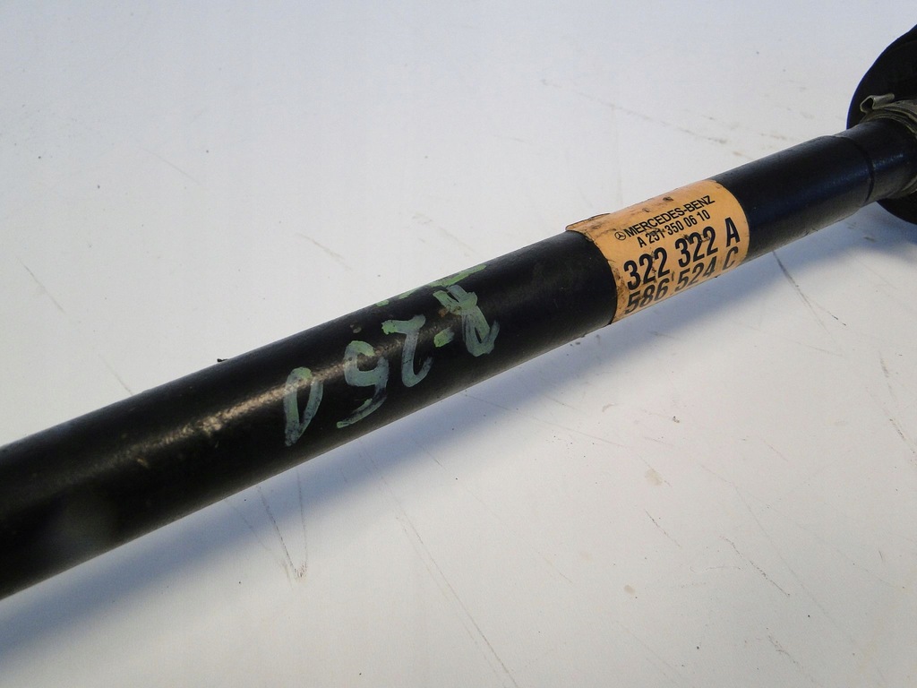 фото №4, Mercedes r w251 251 przed liftem привідний вал права задня