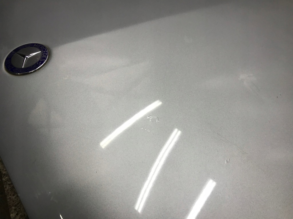 Mercedes v251 w251 капот крышка двигателя c775 775u серебристая к установка с Разборки